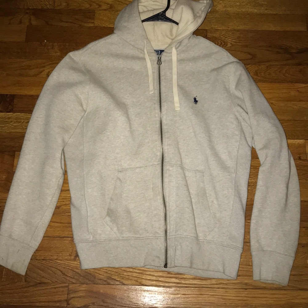 Polo Ralph Lauren Zip Up Hoodie Size Large